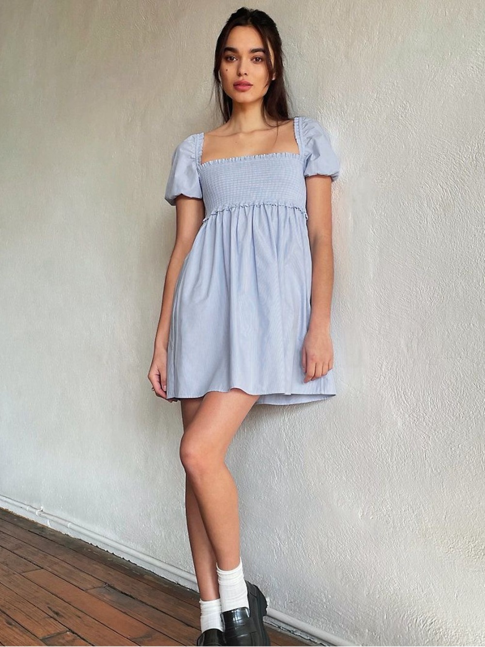 Sunday Best Yellow Babydoll Dress